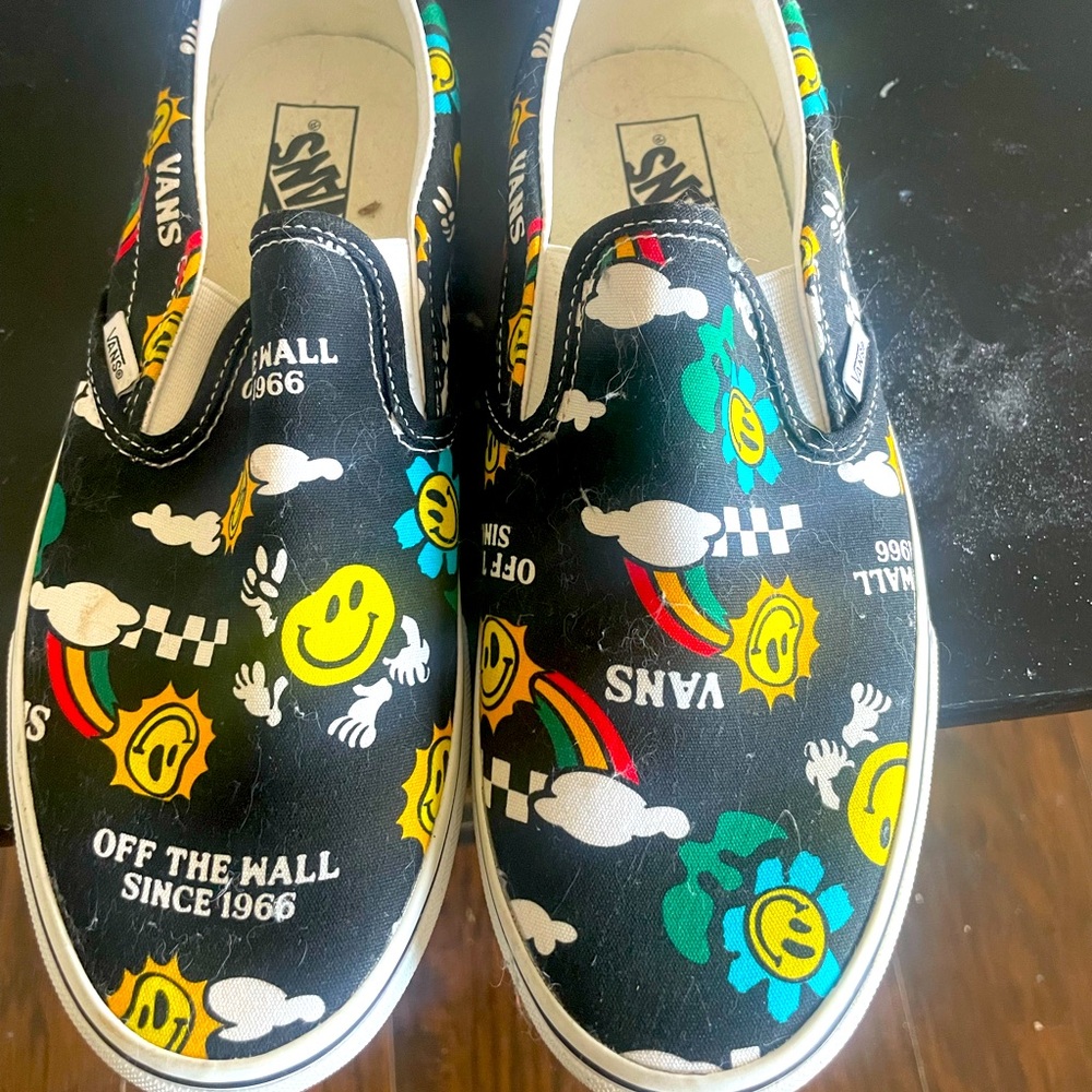 Vans size 10 Happy days skate shoes